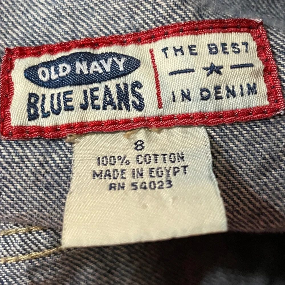 Vintage Old Navy Classic Blue Denim Jacket‎